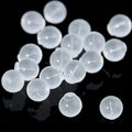 50/100/200pcs Soft Silicone Earring Backs Anti-Slip Leak-Proof Clear Ball Design for DIY Jewelry Making Comfortable Safety Stud Oasis Select 1 200 Pieces