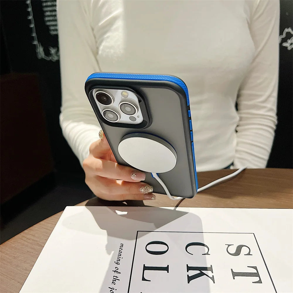Color blocking Phone Case For Iphone 17Air 17Promax 17Pro 16Promax 16Plus 16 15 Promax 14promax 13 12 Anti Drop Shock Resistance Oasis Select
