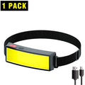 ESMARTER COB LED Headlamp – Rechargeable, Waterproof, 800 Lumens