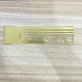 Cute Cat Hollow Metal Bookmark Ruler – Stencil & Journal Tool