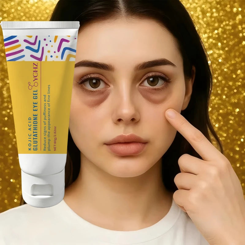 Kojic Acid & Glutathione Eye Cream – Dark Circles & Bags