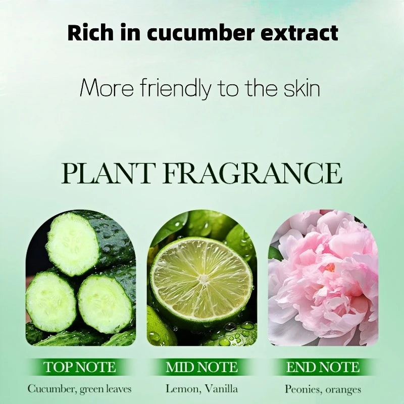 SADOER Cucumber Exfoliating Body Scrub & Bath Gel 350g