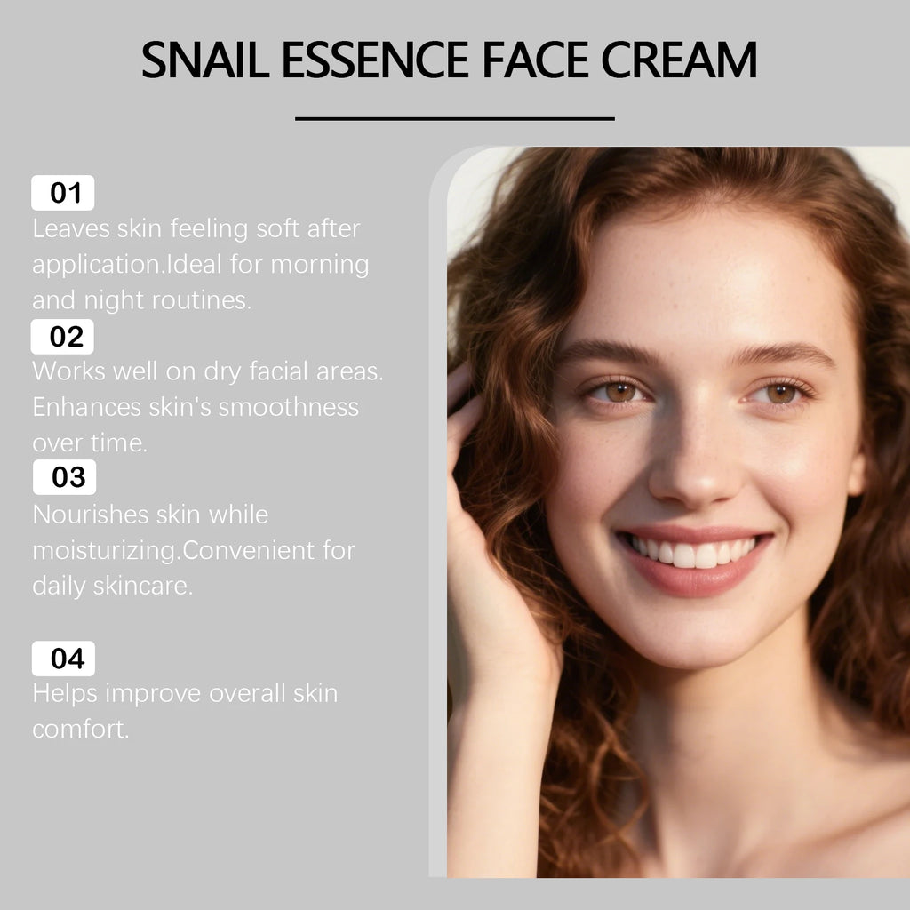 Hoygi Snail Essence Face Cream – Anti-Wrinkle & Brightening Snail Essence Cream Oasis Select