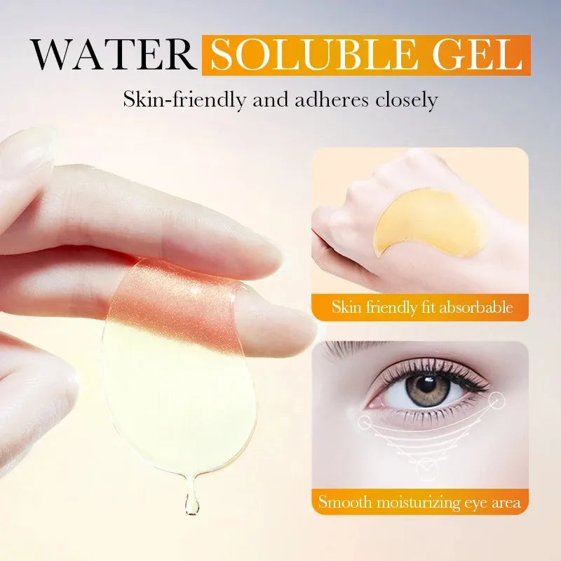 Bioaoua Collagen Eye Patches 80 Pcs – Hydrating & Brightening Eye Mask Patches Oasis Select