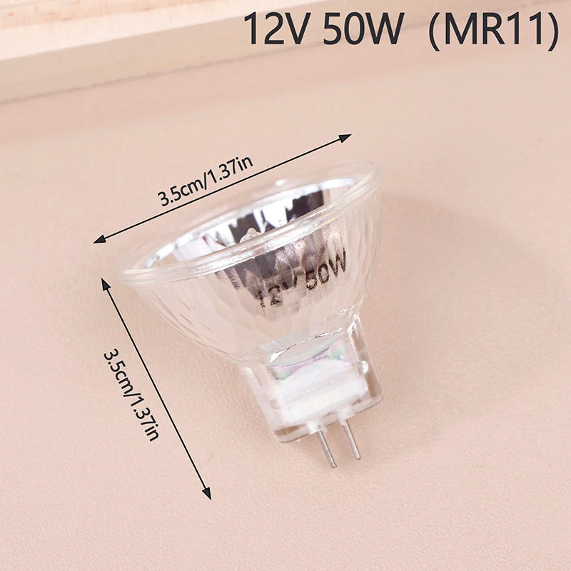 AC/DC 12V Halogen Bulb Lamp Cup Light MR11 MR16 GU5.3 GU10 High Brightness Spotlight Oasis Select A3
