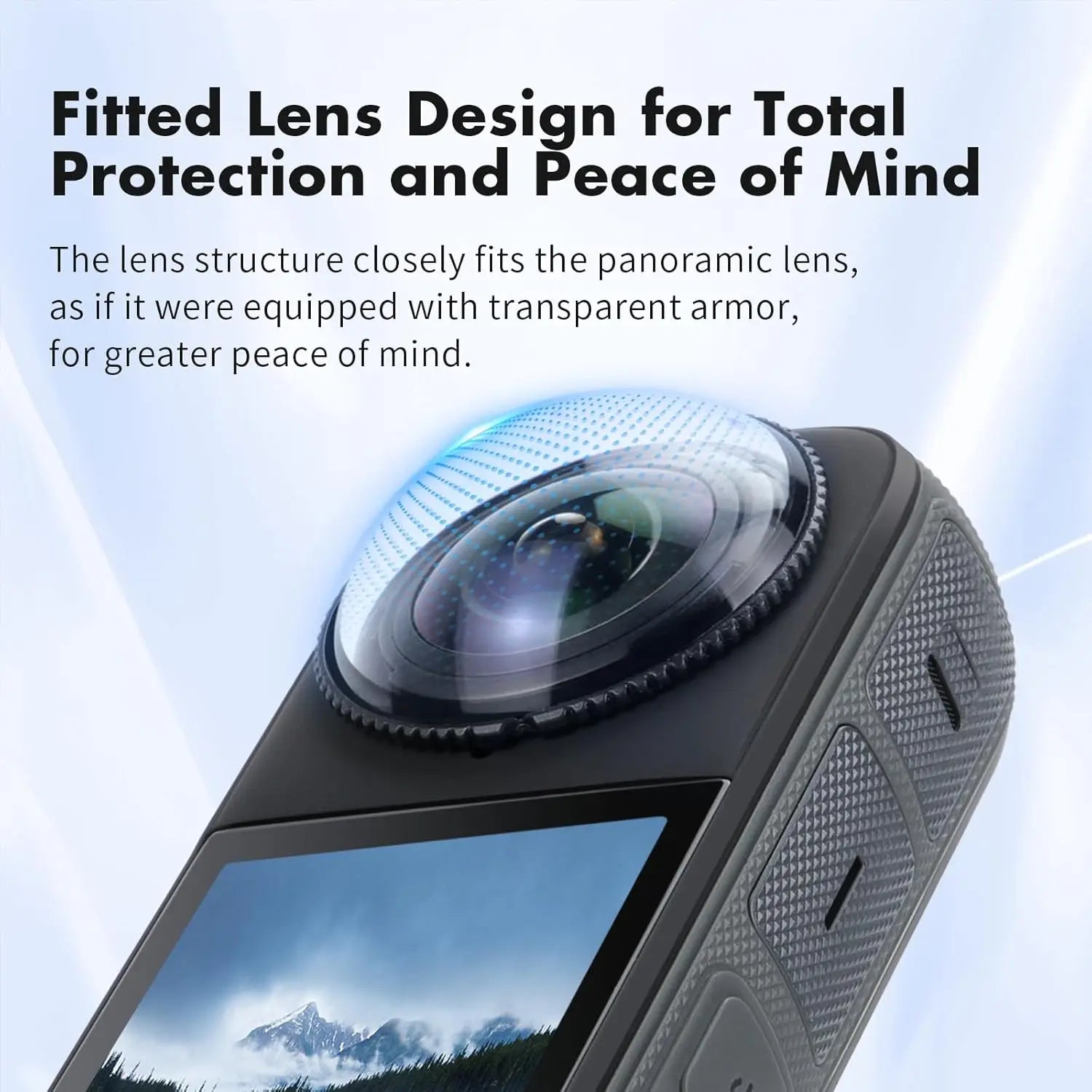 Optical Glass Lens Protector for Insta360 X5 | 9H AR Coated