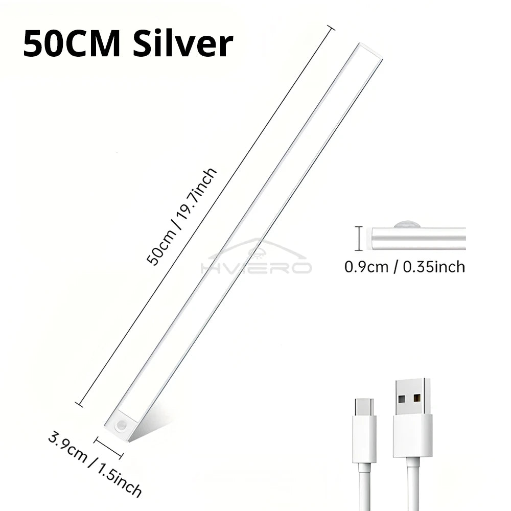 USB Rechargeable LED Motion Sensor Night Light – Cabinet & Hall