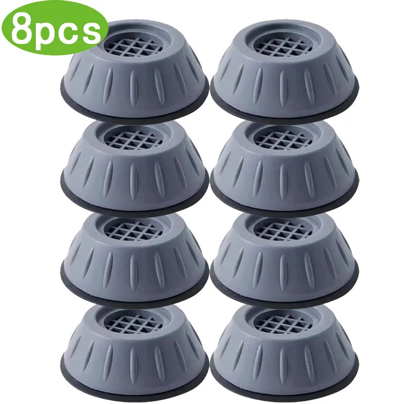 4-28Pcs Washer Foot Pad Anti Vibration Pads Washing Machine Holder Dryer Shock Support Prevent Moving Non-Slip Home Supplies Oasis Select 8pcs
