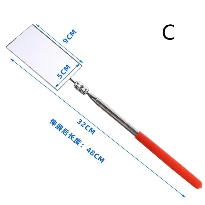 Betta Fish Training Mirror | Extendable Stainless Steel Handle