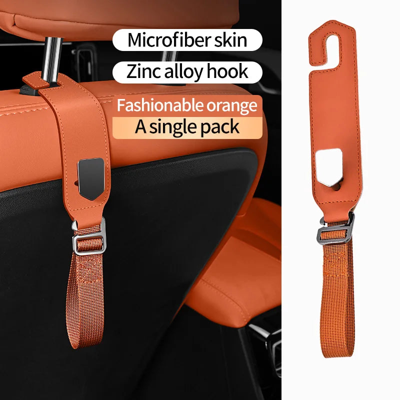 Car Headrest Hook Organizer – Universal Seat Back Hanger