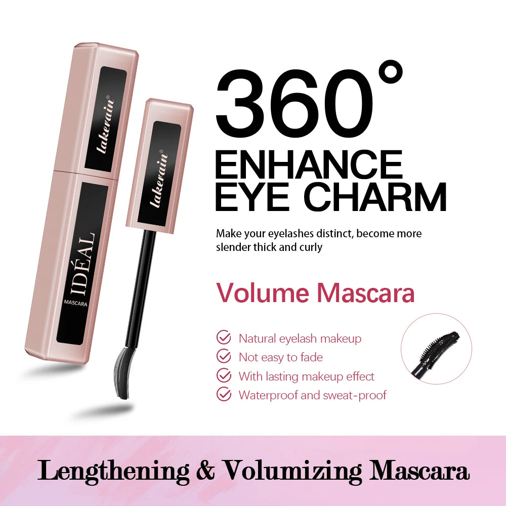 2pcs/Set Enhancing Mascara Primer & Mascara Combo Enhancing Lasting Lengthening Curling Lashes Eyelashes Lashes & Volume Mask Oasis Select