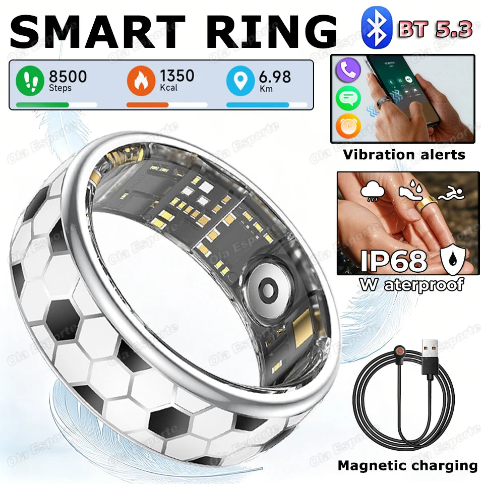 Ola Esporte Smart Ring – Heart Rate, Sleep & SpO2 Tracker