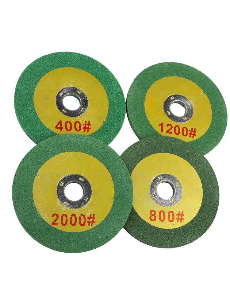 4x Angle Grinder Grinding Wheel 400-2000 Mesh Angle Grinder Cutting Grinding Metal Cutting Grinding Wheel Oasis Select 4pcs