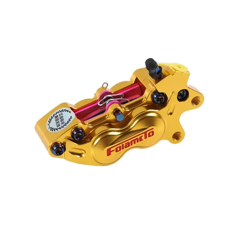 Flandro Track Edition Big Clam Brake Caliper Universal Aftermarket Disc Brake Caliper for Electric Motorcycles Oasis Select left