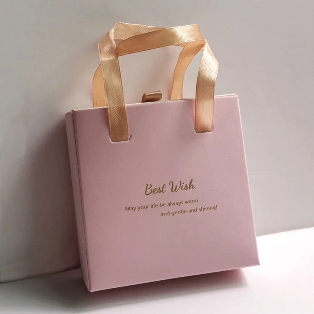 Portable Jewelry Gift Box – Ring, Earring & Necklace Case