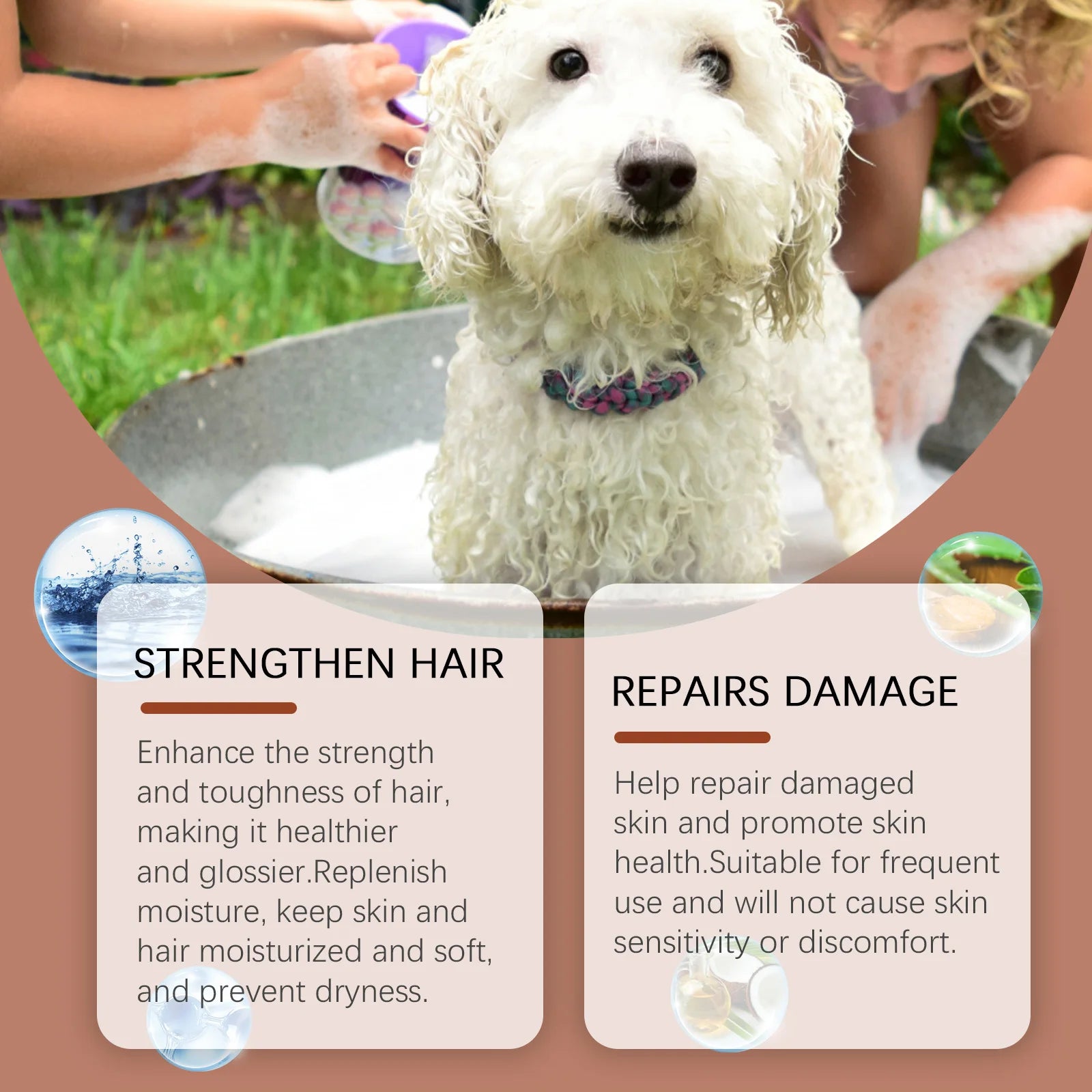 Anti-Itch Dog Shampoo with Coconut Oil – Relieves Itching Dog Grooming Shampoo Oasis Select