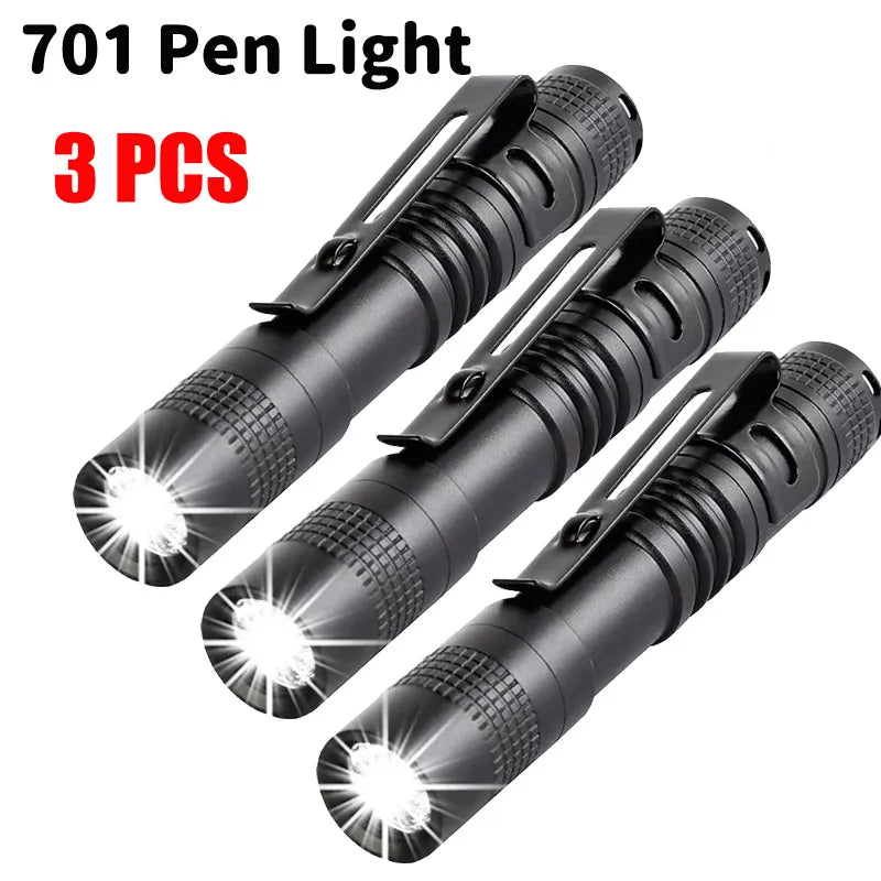 ESMARTER Mini LED Pen Light 250 Lumen Pocket Flashlight