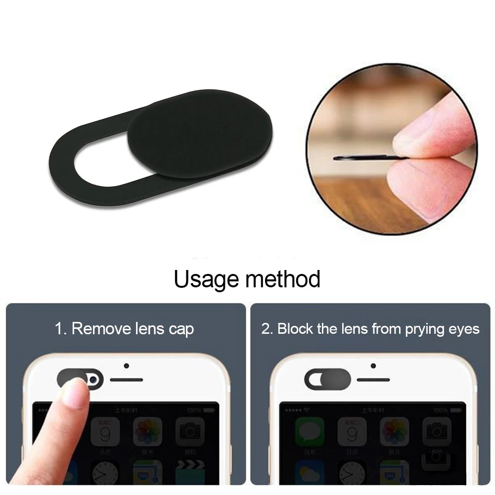 Ultra Thin Webcam Cover Slider | Privacy Camera Cover 1–3 Pack
