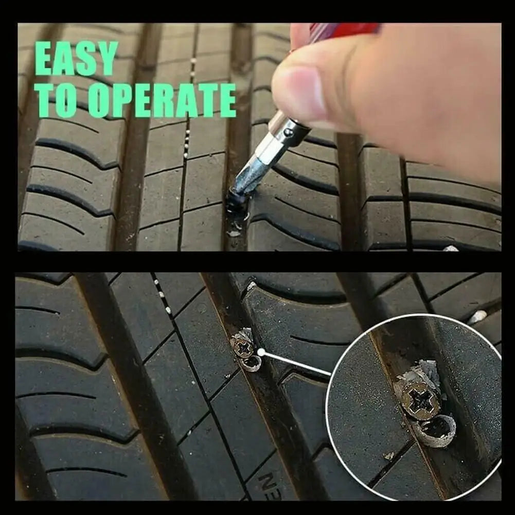 20-100PCS Car Tire Repair Nails Quick Fix Mushroom Plug Kit for Motorcycle and Electric Vehicle Vacuum Tires Car Repair Tool Oasis Select