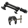 11" Magic Arm Articulating Metal Arm & Super Clamp | VeFly