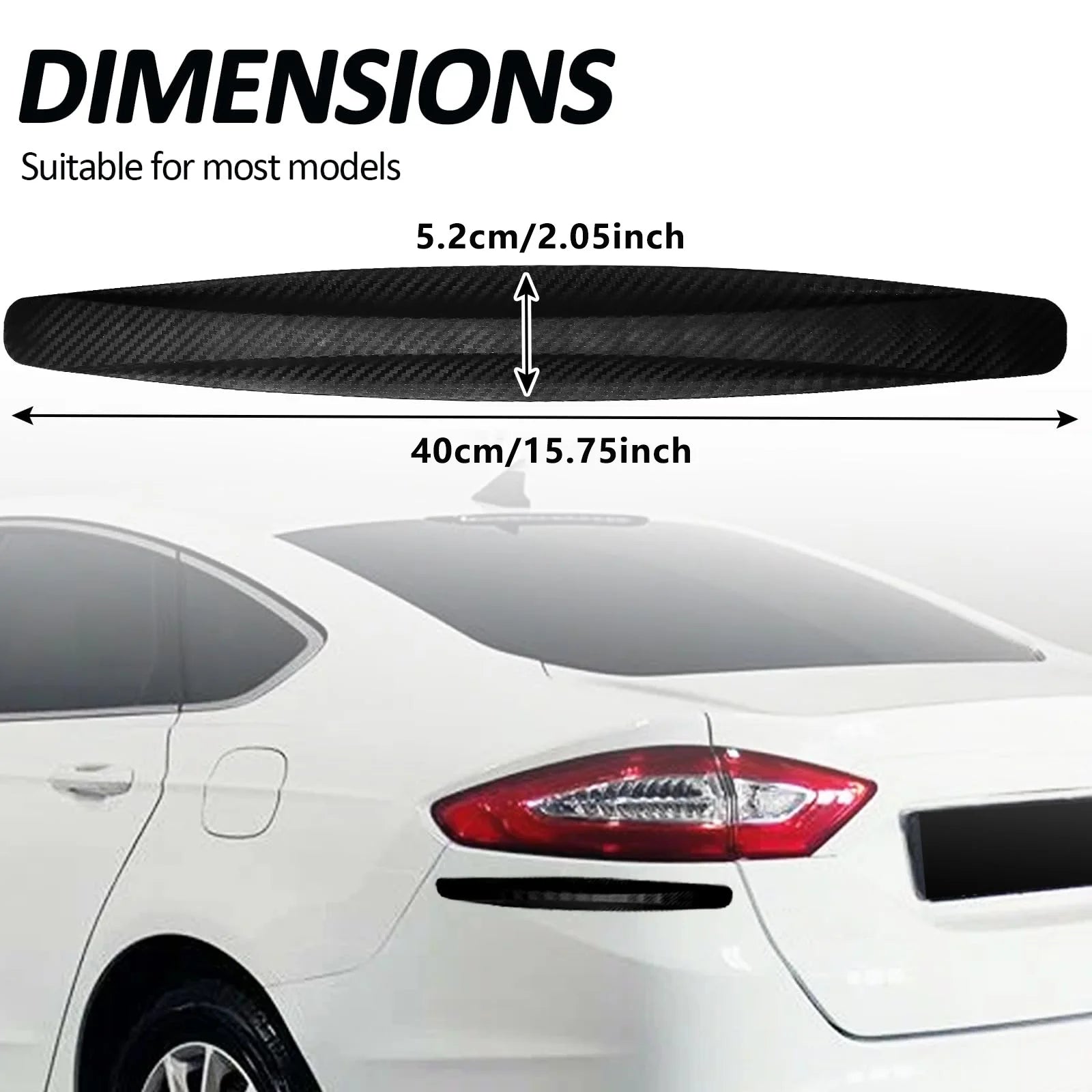 Rubber Bumper Guard Strip – Anti-Scratch Protector for Cars & SUVs