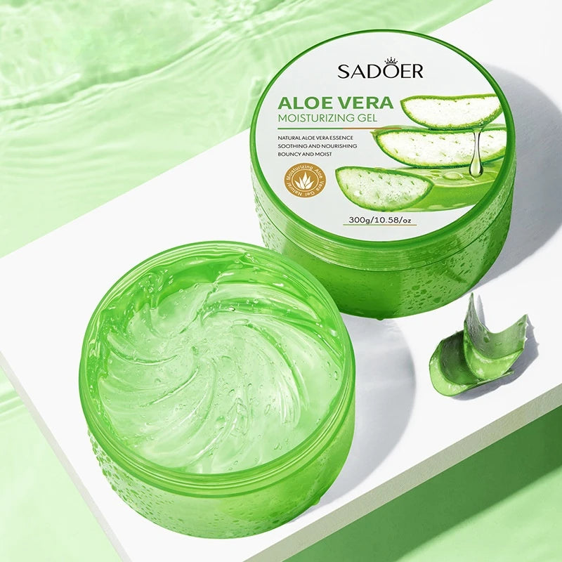 300g Aloe Vera Moisturizing Gel – Hydrating & Brightening Aloe Moisturizing Gel Oasis Select
