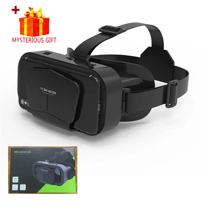 Shinecon VR Headset 3D Glasses for iOS & Android Smartphones