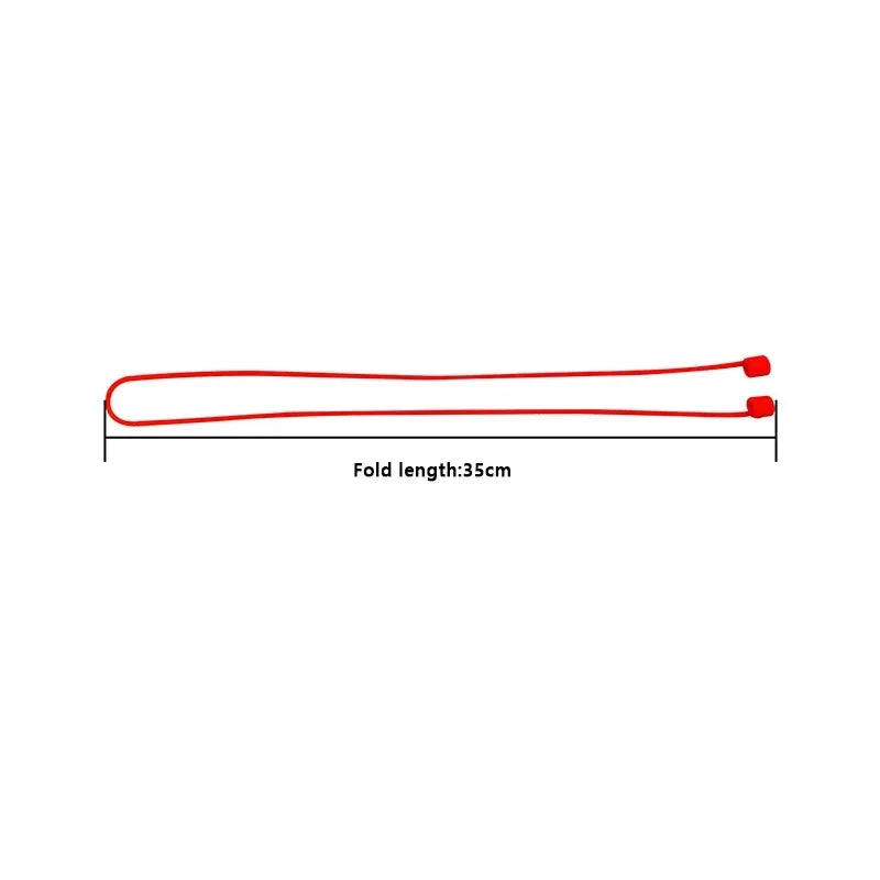1/3pcs Silicone Strap Magnetic Anti-Lost Rope Bluetooth TWS Earphone Anti Lost Strap For Airpods 1/2/3 Gen Lenovo Earbuds Cord Oasis Select