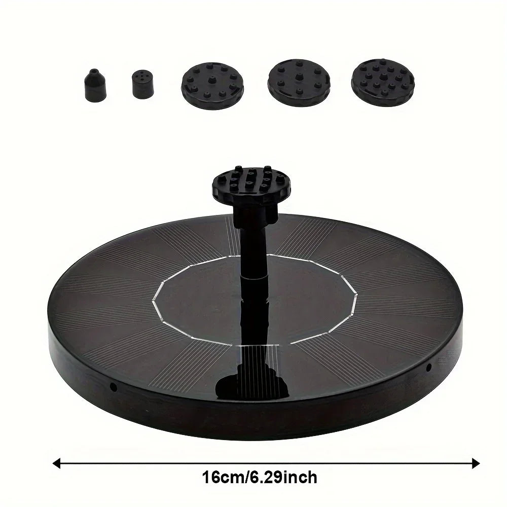 1.4w Solar Bird Bath Fountain Pump, for Garden Decor, Fish Tanks, Ponds & Oxygenation, Outdoor Water Feature,Floating Water Pump Oasis Select