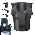 Car Headrest & Vent Cup Holder Organizer – Phone Mount & Hook