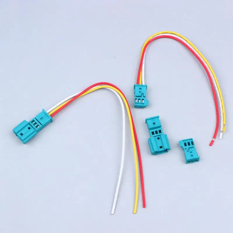 3 Pin Way Automobile Tweeter Cable Connector With Wires Auto Male Female Docking Sockets 1355600-9 1-1718346-1 Oasis Select