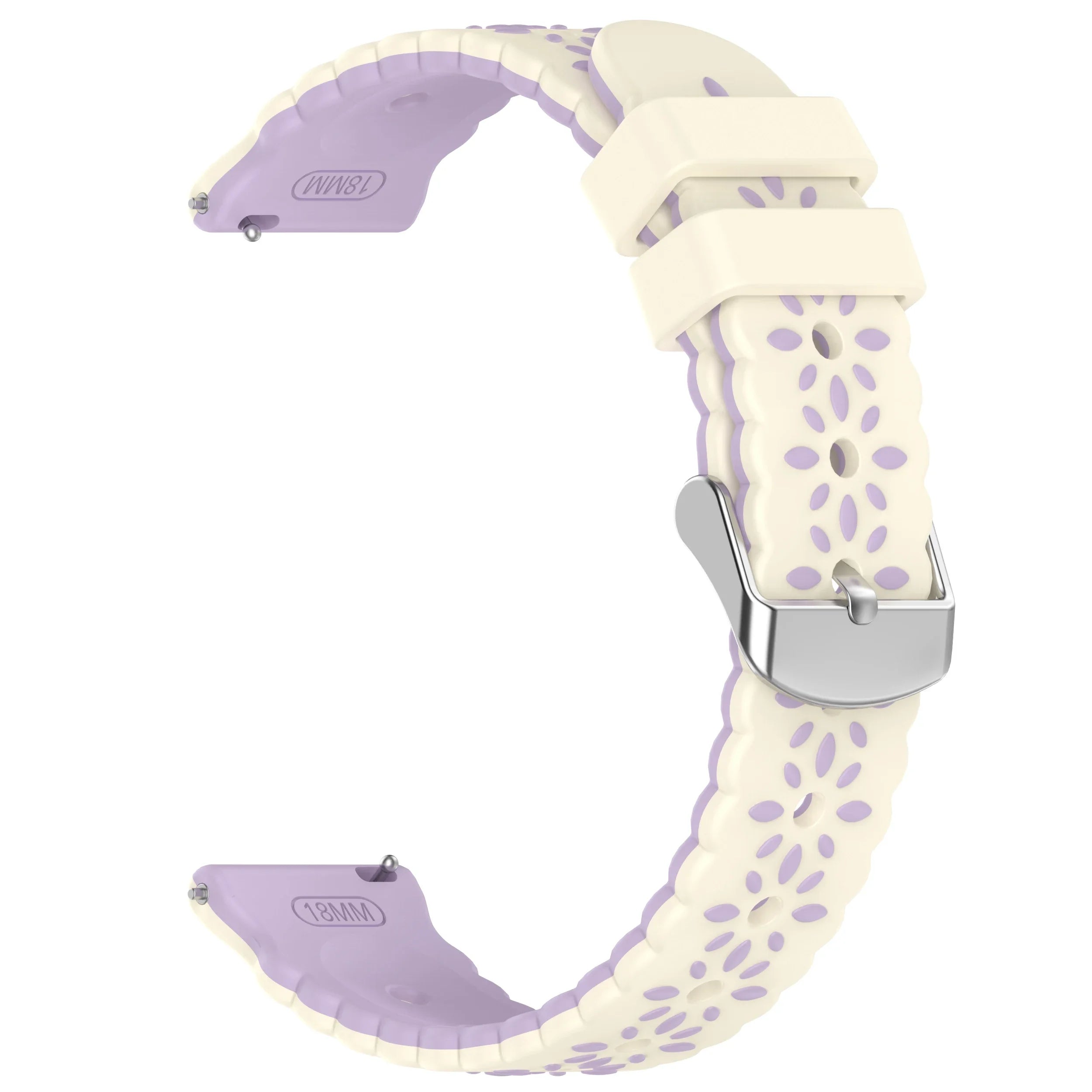 Silicone Watch Band 18mm 20mm – Huawei GT5, Samsung Galaxy Smartwatch Strap Oasis Select
