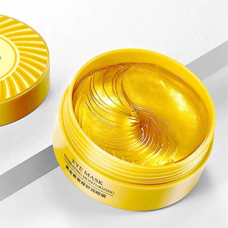 BIOAQUA 60pc Collagen Eye Mask – Dark Circles & Firming Patches Collagen Eye Mask Oasis Select Gold Collagen