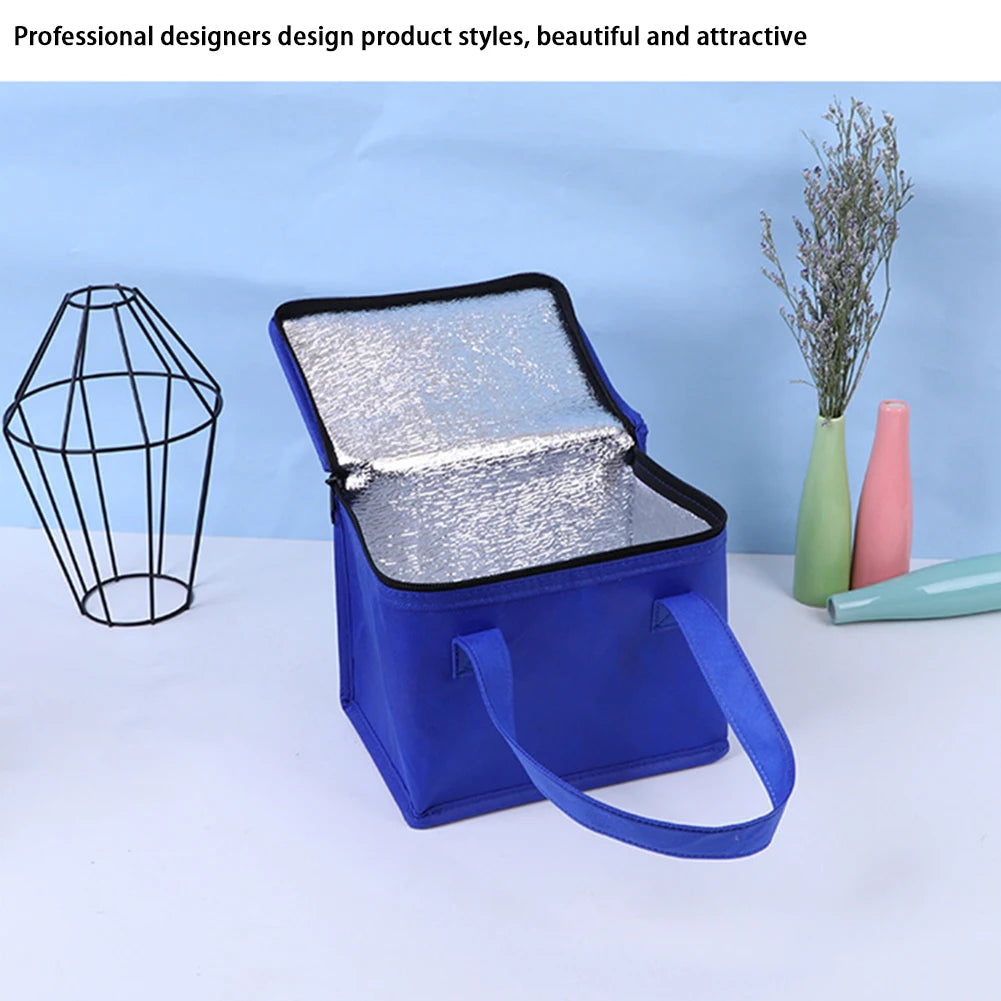 Picnic Bag Cookware Storage Bag Food Thermal Bag Insulation Picnic Ice Pack Beer Delivery Bag for Family Outdoor Activities Oasis Select
