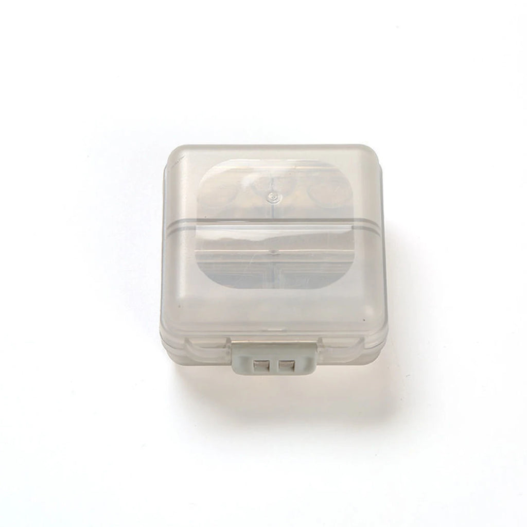 Portable Double-layer Buckle Packaging And Sealing, 6-cell Drug Compartment Storage Small Medicine Box Oasis Select GRAY