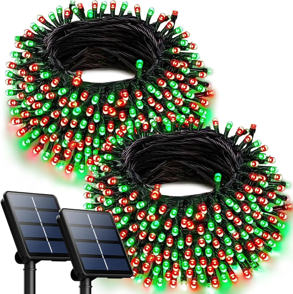 Outdoor Solar Light String Christmas Day Courtyard Decoration Starry Sky Independence Day Halloween Lights Oasis Select Solar 5m 20 light 3