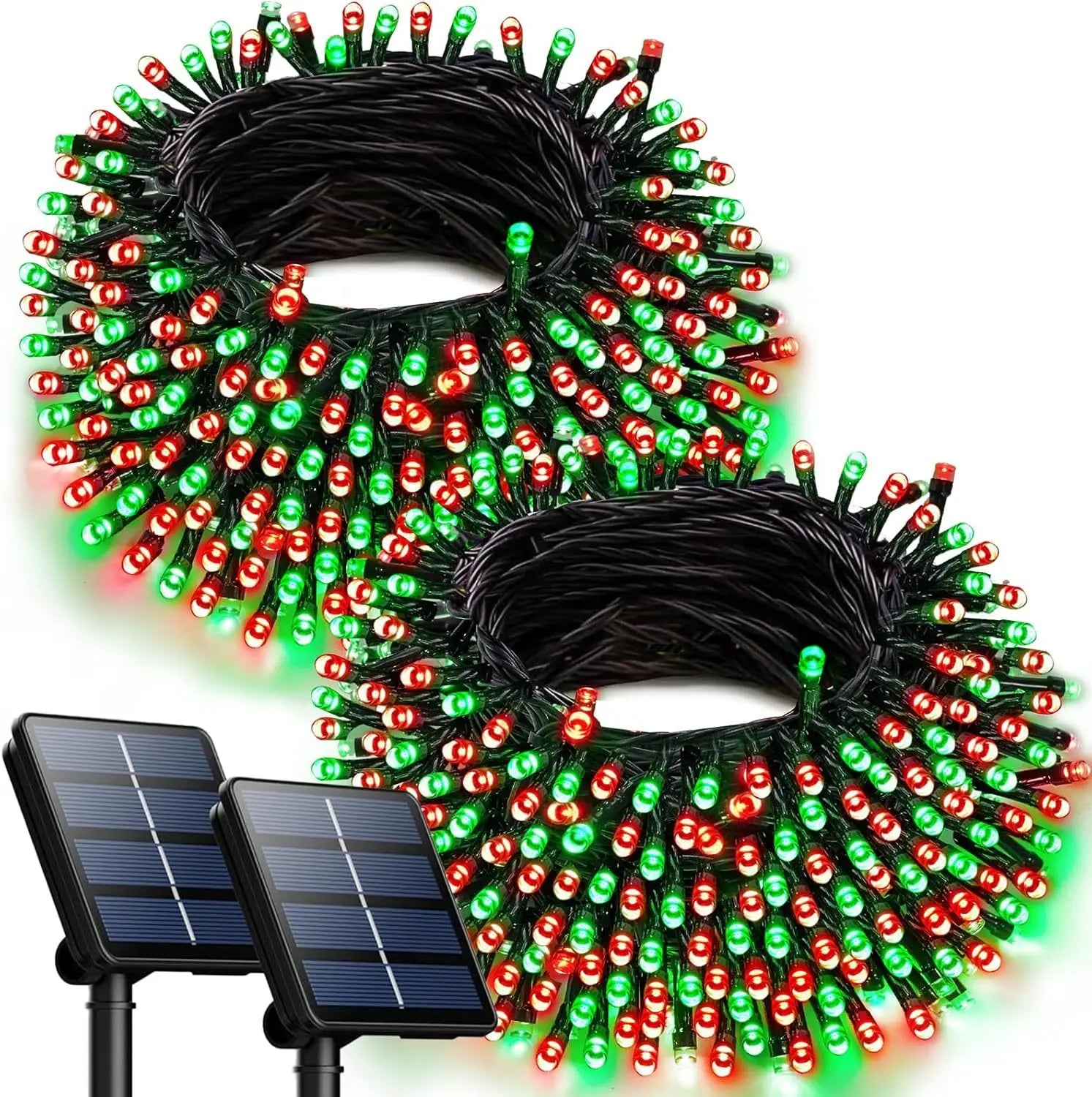 Outdoor Solar Light String Christmas Day Courtyard Decoration Starry Sky Independence Day Halloween Lights Oasis Select Solar 5m 20 light 3