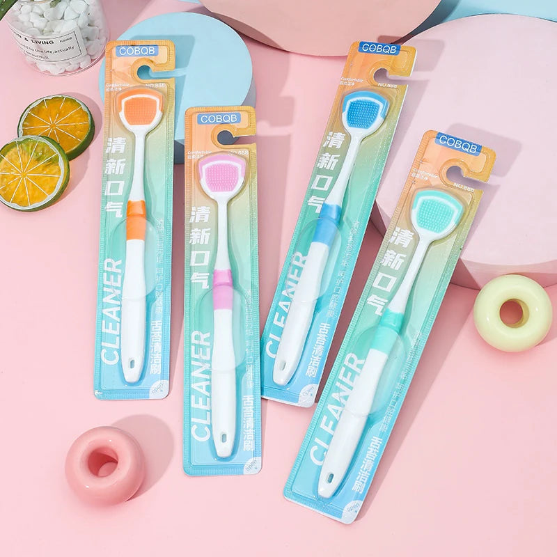 1Pc Tongue Scraper, Adult Oral Care Tool for Reducing Bad Breath and Tongue Cleaning Oasis Select