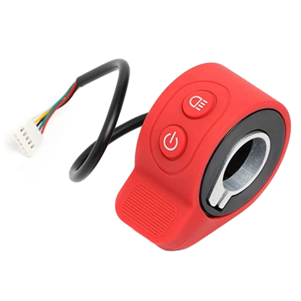 Electric Scooter Accelerator Parts Spare Speed Controller Accessories Easy Installation High Quality Long Lasting Oasis Select Red