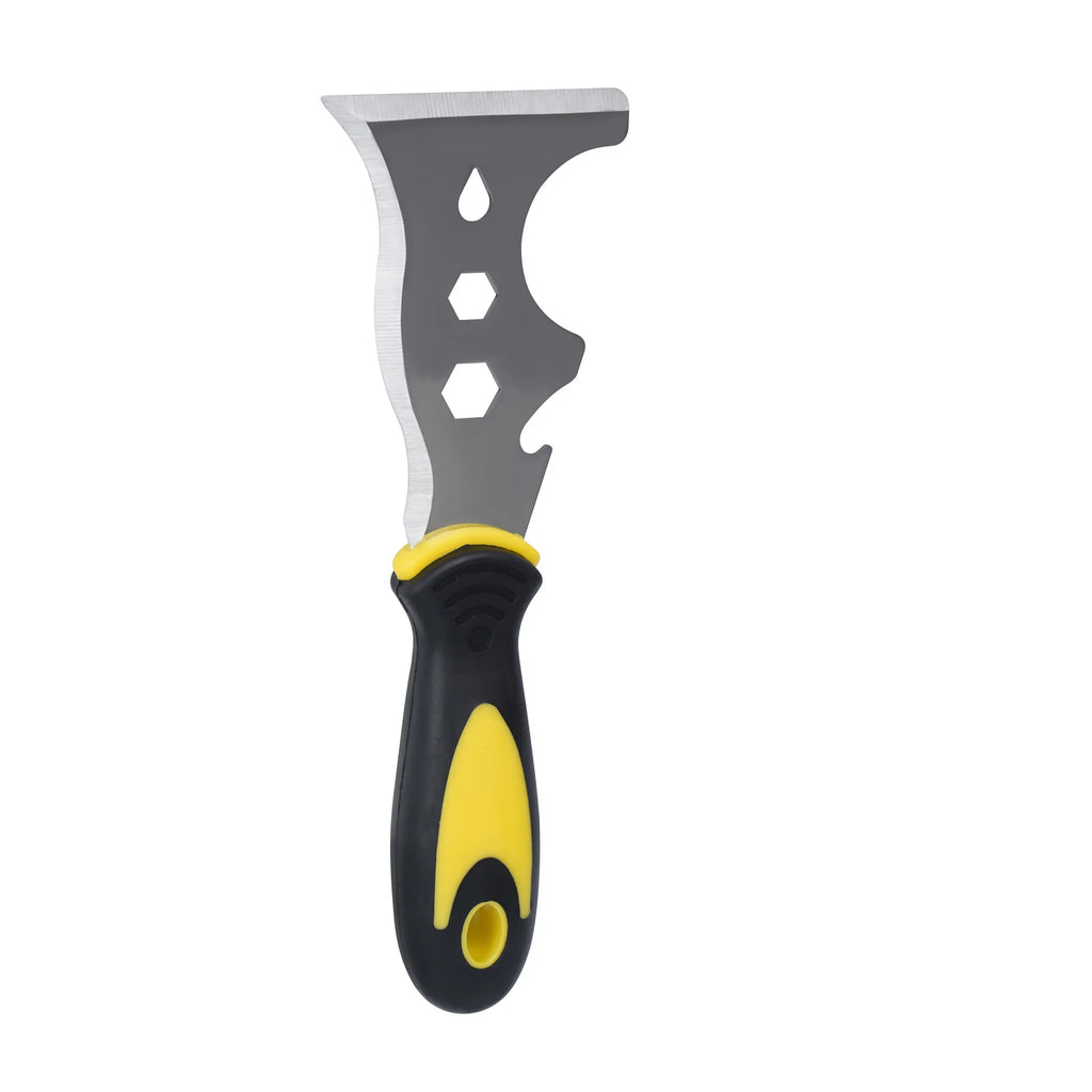 1pc 15 In 1 Multi Use Putty Knife Stainless Steel Paint Scraper Removal Construction Tool For Wallpaper Can Opener Home DIY Oasis Select Other