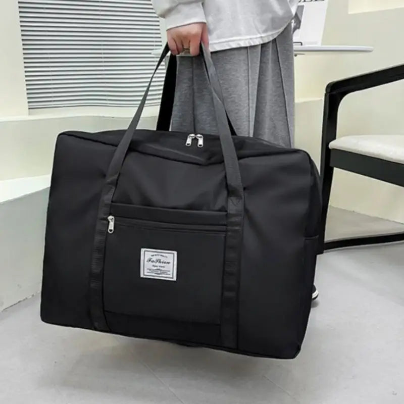 Large Capacity Functional Portable Nylon Moving Storage Bag Folding Luggage Bag Aircraft BagMulti Travel Bag Shoulder Bag Oasis Select