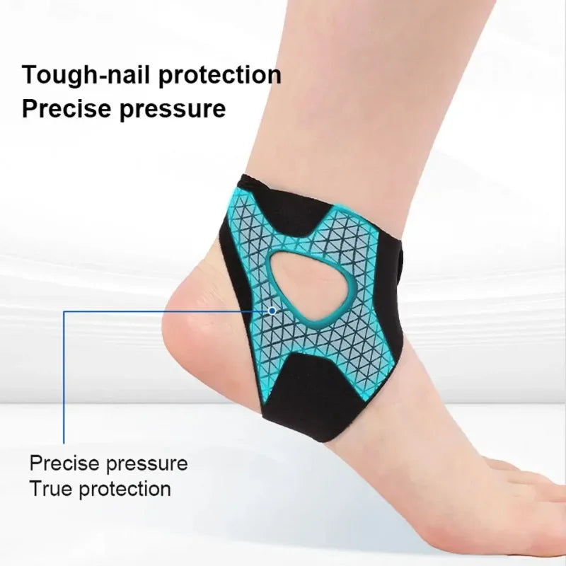 1-10pcs S/M/L Lightweight Breathable Ankle Brace Adjustable Strap Wrap Sports Injury Protection for Gym Sprain Prevention Oasis Select