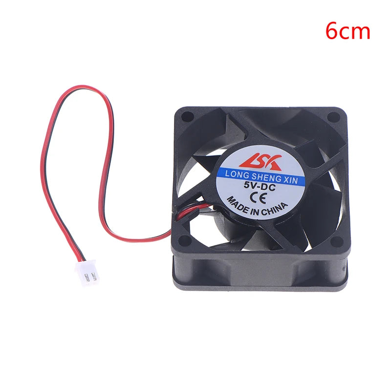 5V/12V/24V Cooling Turbo Fan Brushless 3D Printer Parts 2Pin For Extruder DC Cooler Blower Part Black Plastic Fans Oasis Select 5V 6CM