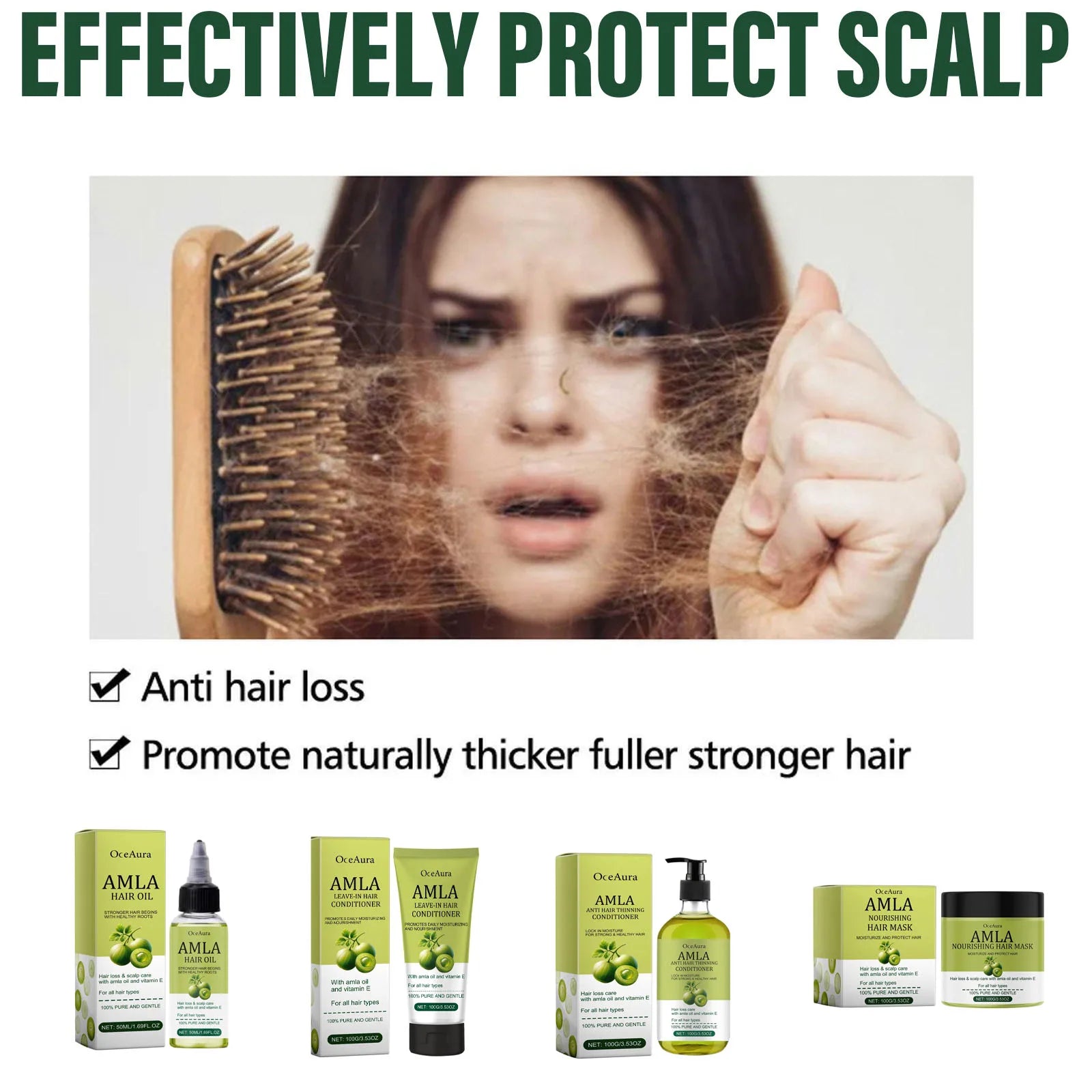 OceAura Amla Oil Hair Mask – Repair, Growth & Frizz Control Amla Oil Hair Mask Oasis Select