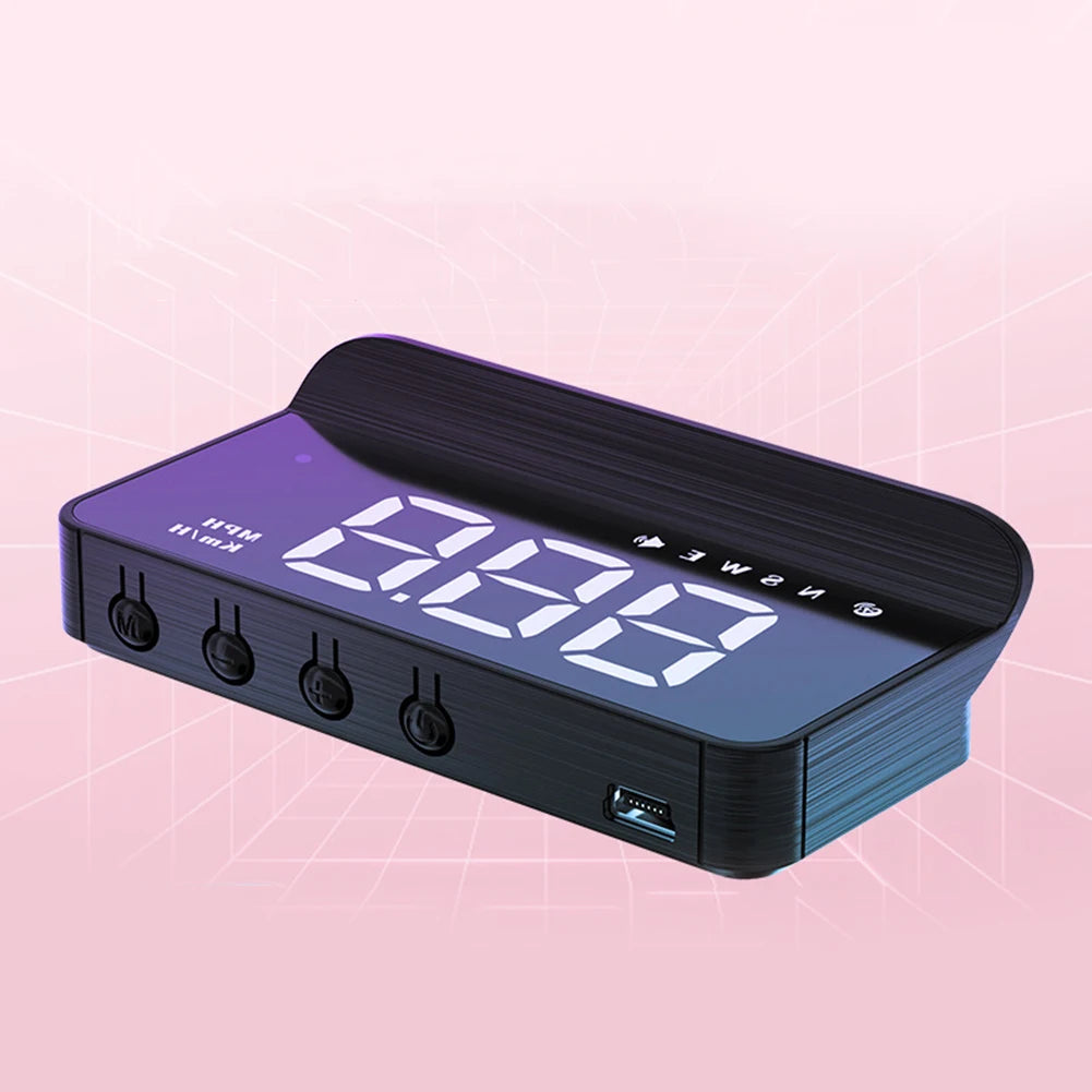 86*37*16 mm Car GPS Display Speed Monitor Real-time Data Projection Reflective Film Included User-friendly Installation Oasis Select