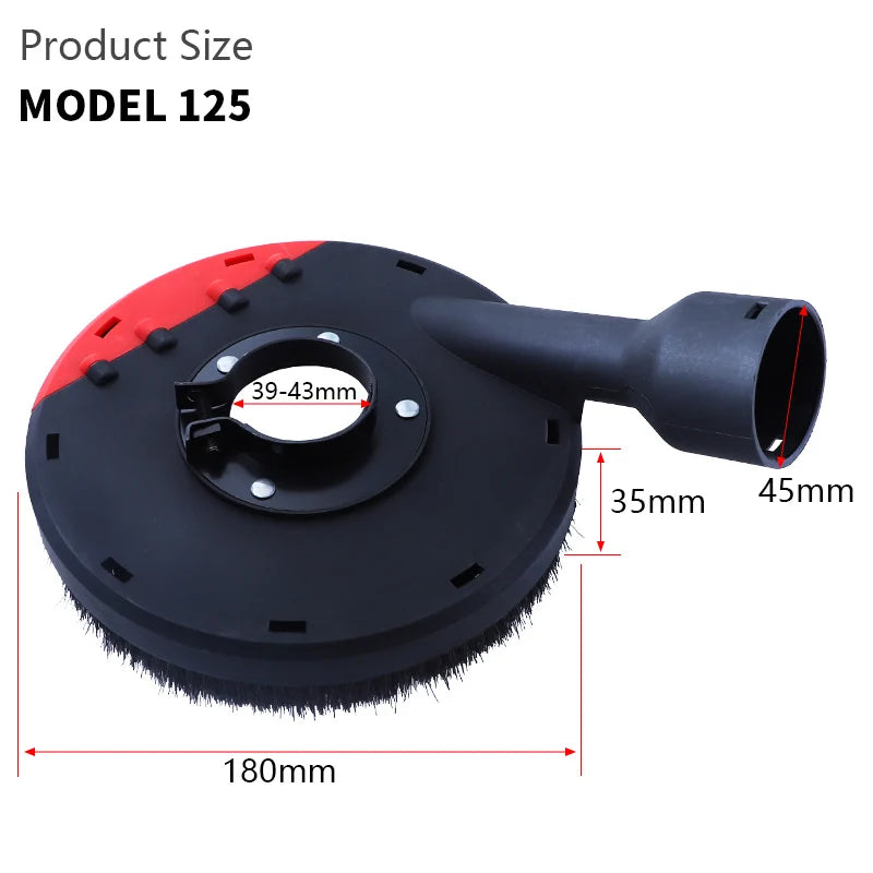 Angle Grinder Dust Shroud – Universal 100/125mm Cover Grinder Dust Shroud Oasis Select