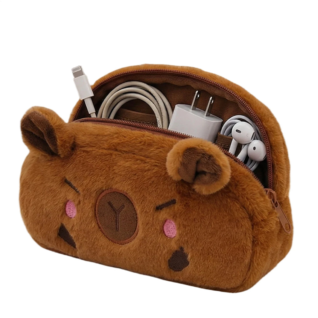 Pencil Cases For Kids Cute Cartoon Capybara Pencil Pouch Organizer Large Capacity Pen Bag School Stationeries Pencil Organizer Oasis Select
