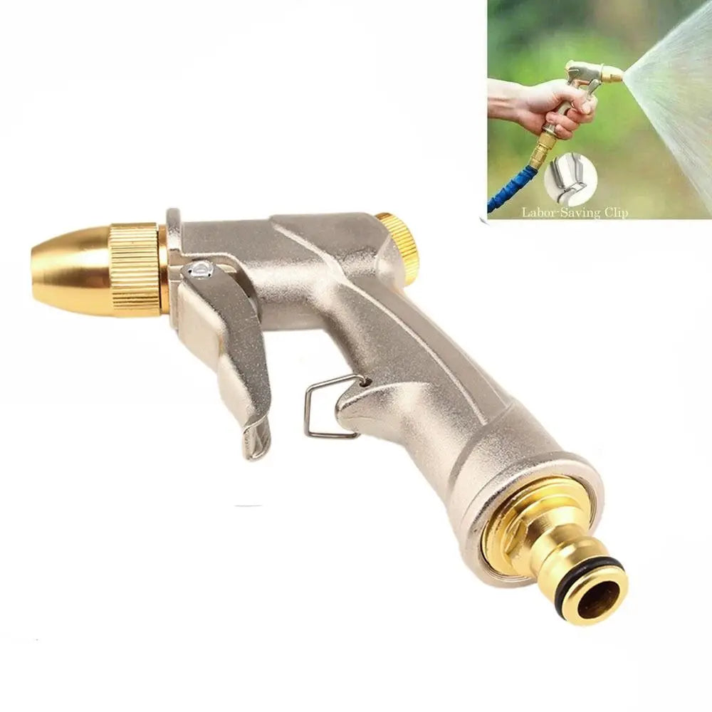High Pressure Garden Water Spray Powerful Cleaning Adjustable Spray Modes Watering Sprinkle Aluminum Alloy Efficient Oasis Select