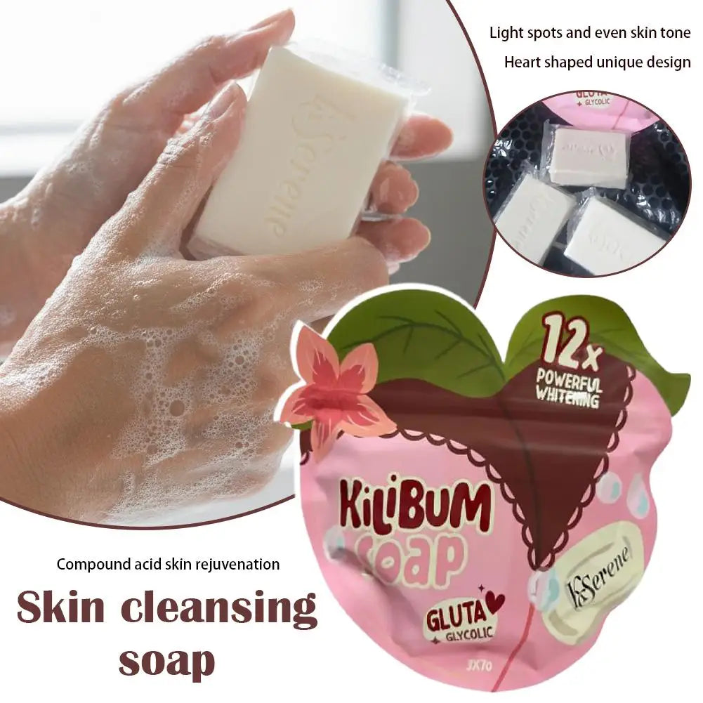 3pcs/pack Essential Oil Soap - Refreshing Oil Control Face Body Wash, Natural Perfumed Soap for Bath Cleanser Body Health Oasis Select