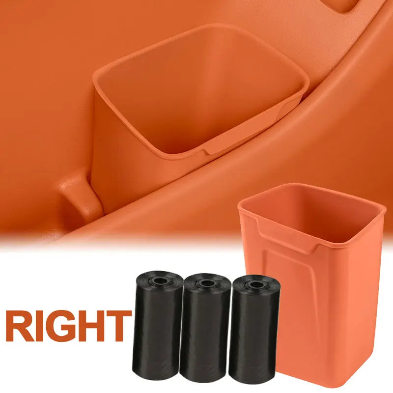 Car Door Storage Box Trash Can Multifunctional Silicone With Garbage Bags Door Bucket Umbrella Organizer For Car Accessories Oasis Select B RIGHT 3